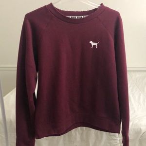 Pink Victoria secret sweatshirt pullover